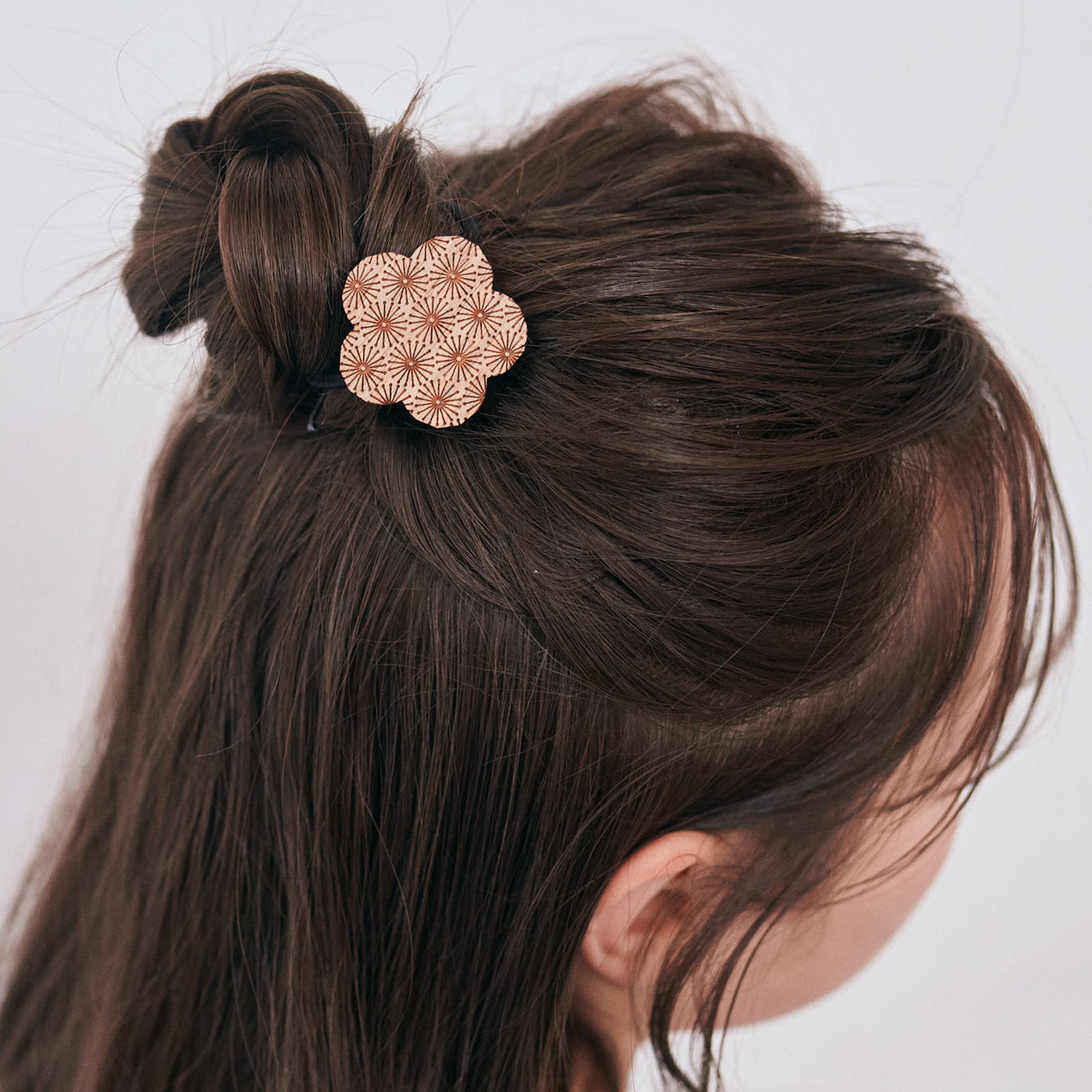 red plum(紅梅)(Hair Elastic)/ 黒 | 木tch(コッチ)