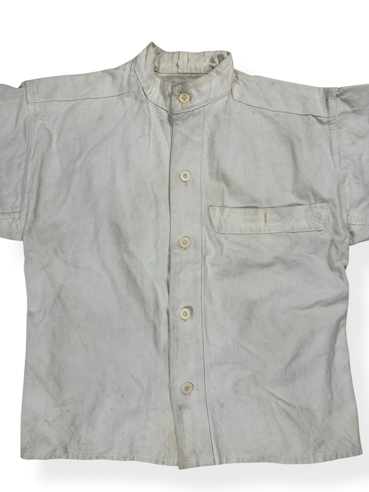10s French Army Cotton Bourgeron Jacket