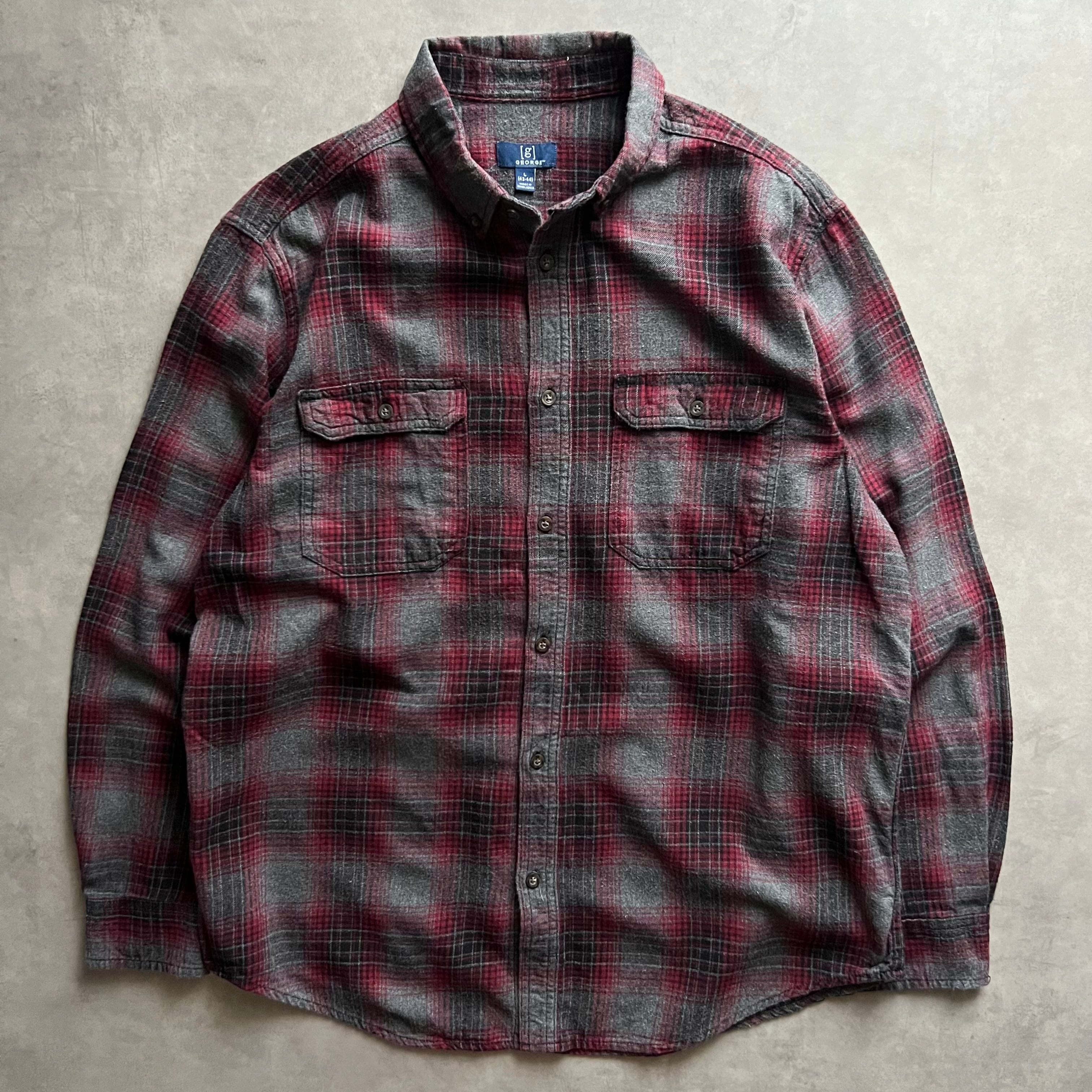 90s FIVE BROTHER black chamois shirt ファイブブラザー ブラック