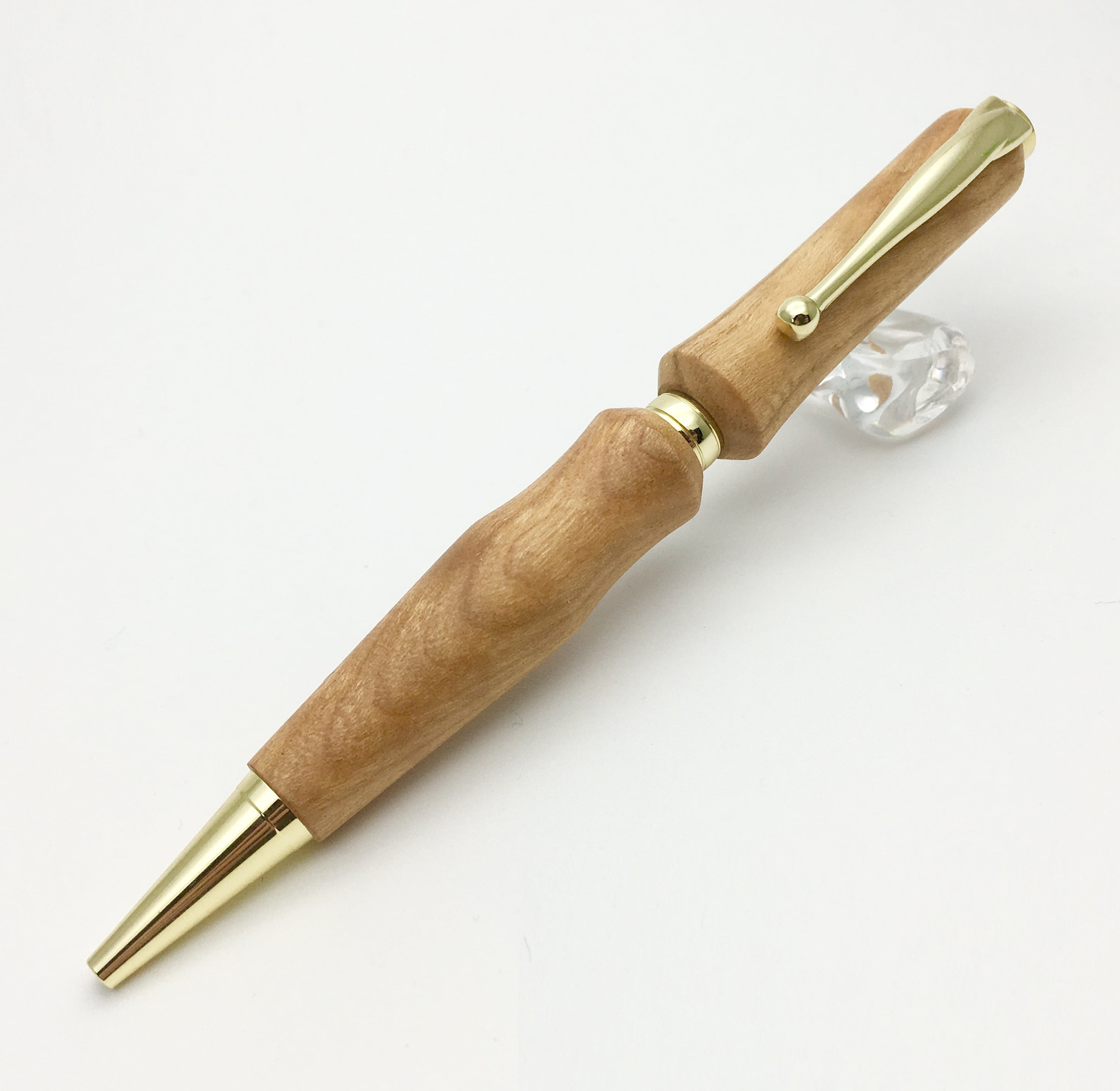 Air Brush Wood Pen ブラックチェリー ボールペン - インテリア