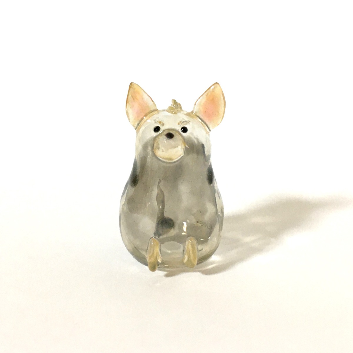 犬オーダー作品例】MIX犬49 （チワワ×ヨーキー） ひょうたんベース型 