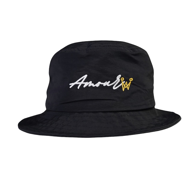 AMOUR Original bucket hat (Black)