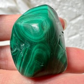 マラカイトタンブル2*天然石インテリア*置き物