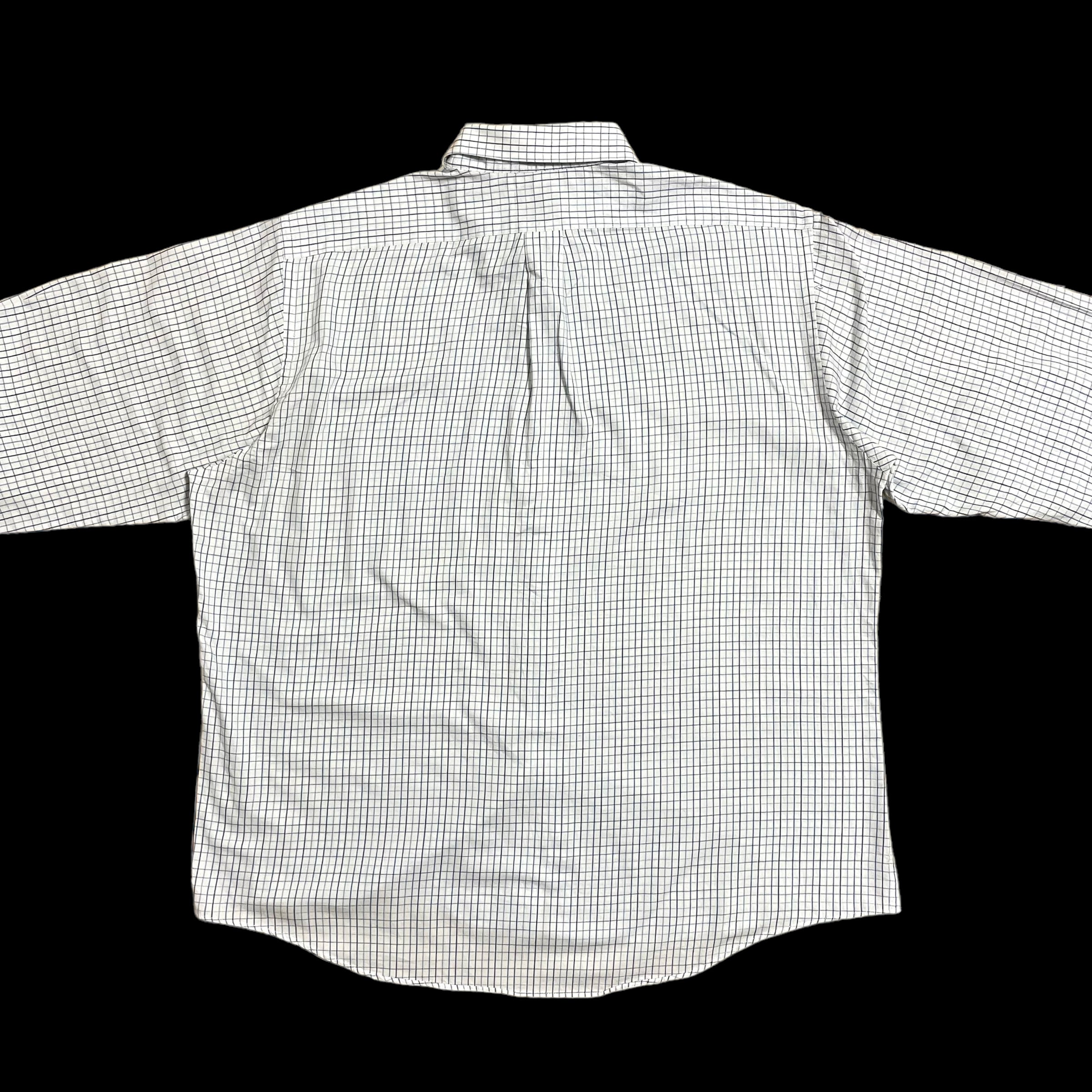 CHAPS】X-LARGE ビッグサイズ 格子柄 長袖シャツ カジュアルシャツ 