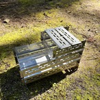 万能焚き火モジュール「よろずグリル」　ベースセット（セット内容は説明文ご確認ください）MADE IN HIROSHIMA