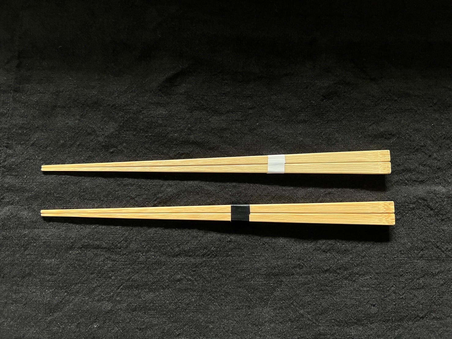 正錫　錫仙製印　大鉢　銘々皿　上節寄せ白竹箸 晒白竹角箸節付 23cm | 日々花［ Hibika online ］