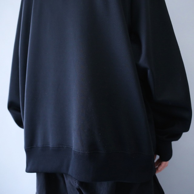 "NIKE" black × white sleeve line design XXL loose silhouette track jacket