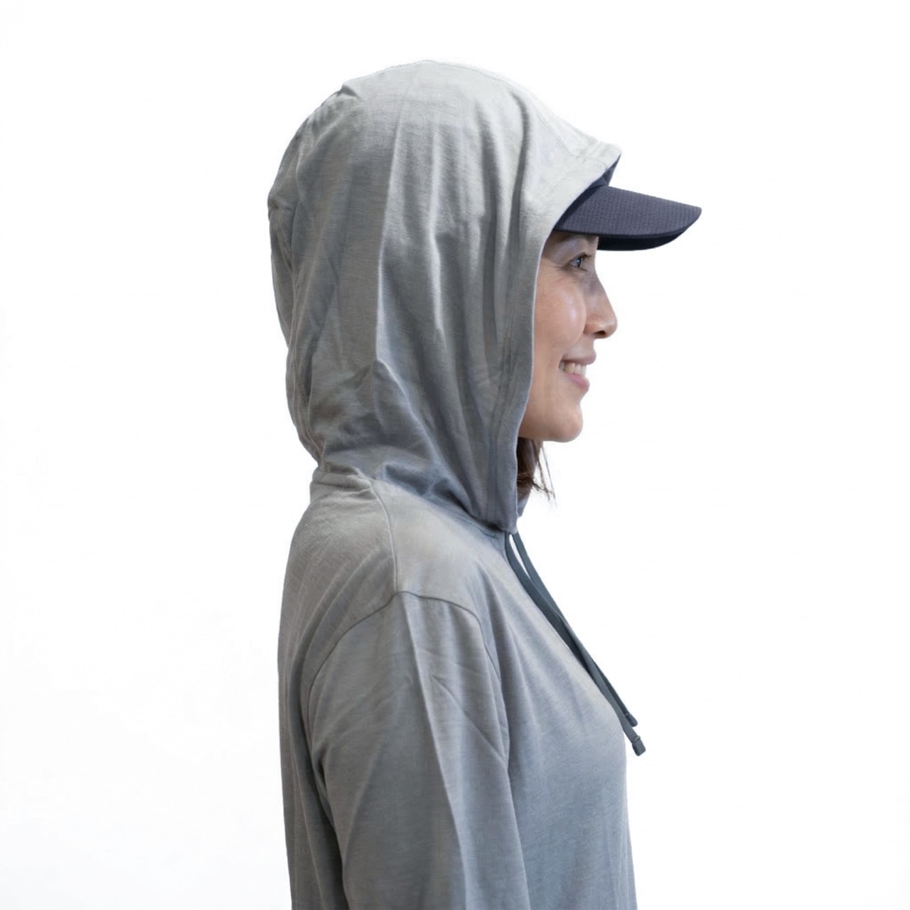 Ridge Merino/ライトウェイト・ナイロンコアメリノフーディ(Womens)