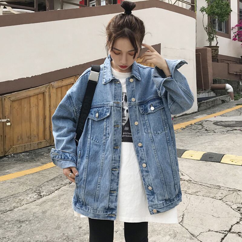 スプリングルーズジャケット スタンダードトップス レトロ ストリート 春物 試着室61649128386