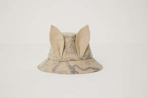 【24SS】eLfinFolk(エルフィンフォルク)Noctua Beast Bucket Hat  beige　52cm /54cm