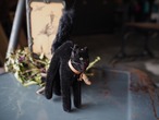 GERMANY Steiff 1950’s~1970's Vintage black cat