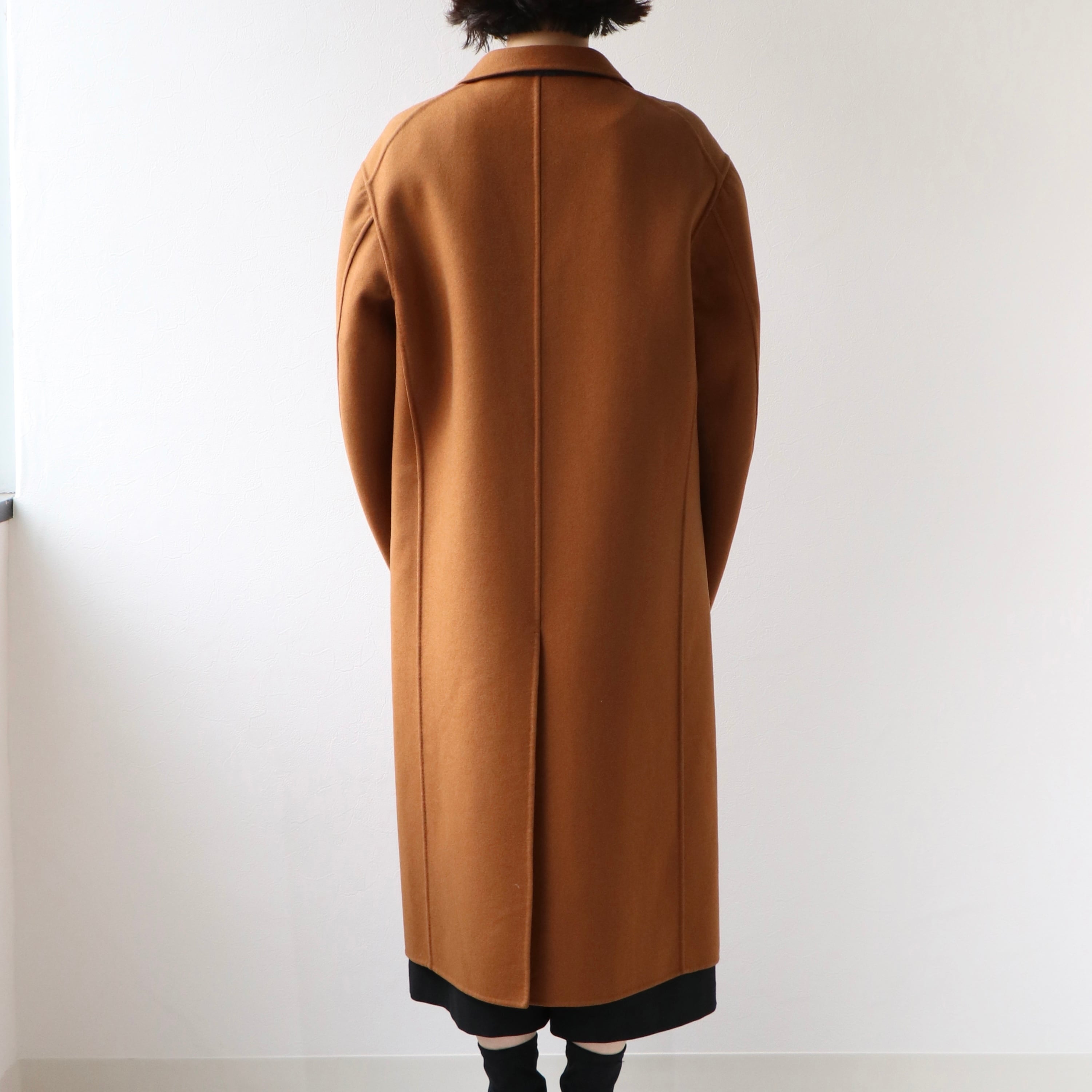 BLAMINK チェスター ロングコート ブラウン ブラミンク | 2122TOKYO