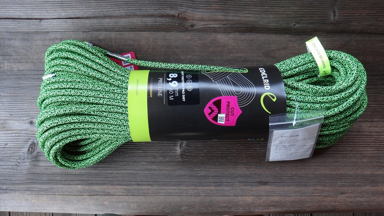 EDELRID エーデルリッド - Swift Protect Pro Dry 8.9mm / 60m