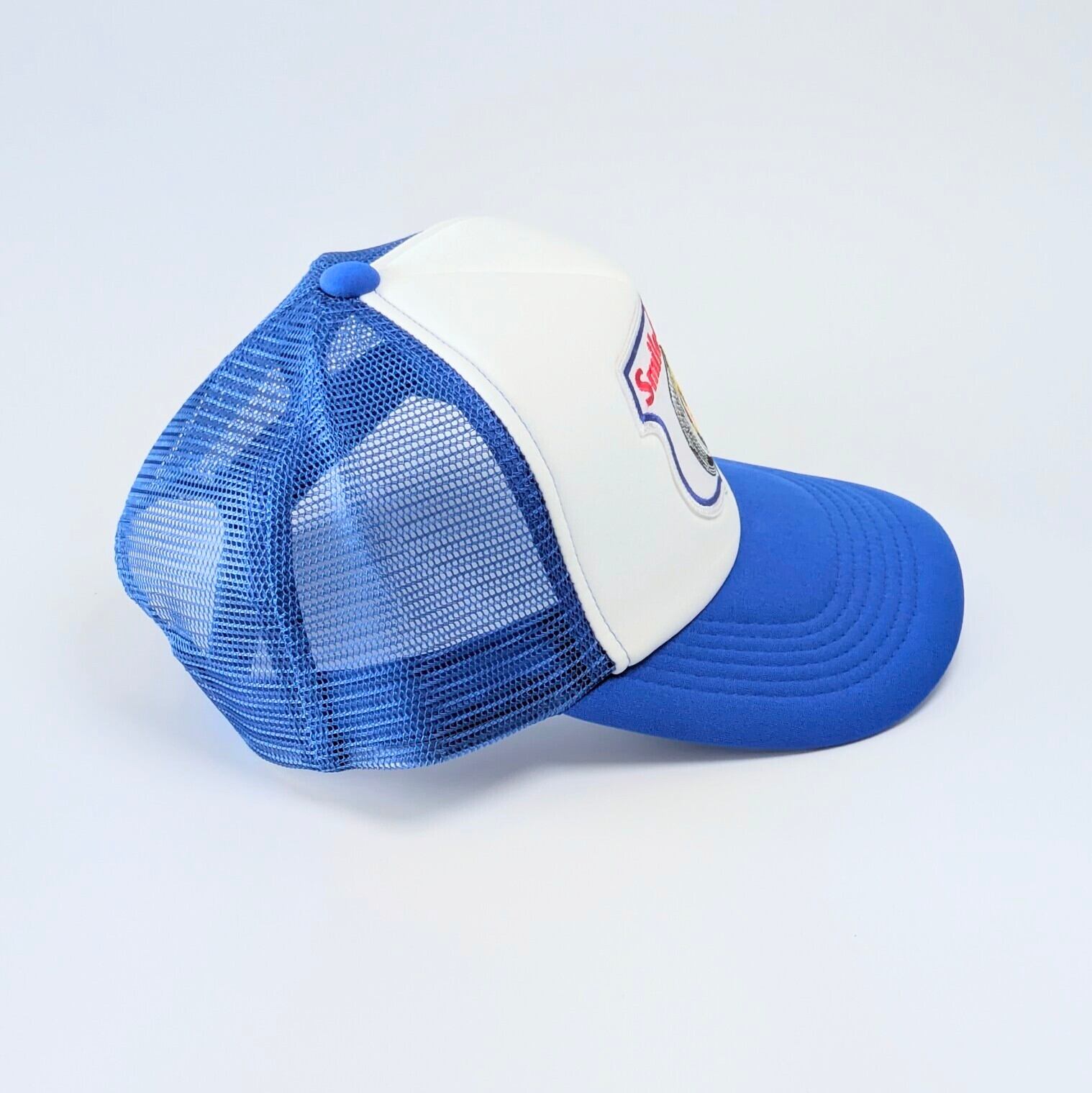 【 Mesh Cap / メッシュキャップ 】 スマイレージ (Smile-drive) / 横浜ゴム / ヨコハマタイヤ / BLUE / レーシングキャップ / ベースボールキャップ 〚アメリカン雑貨 アメトイ〛