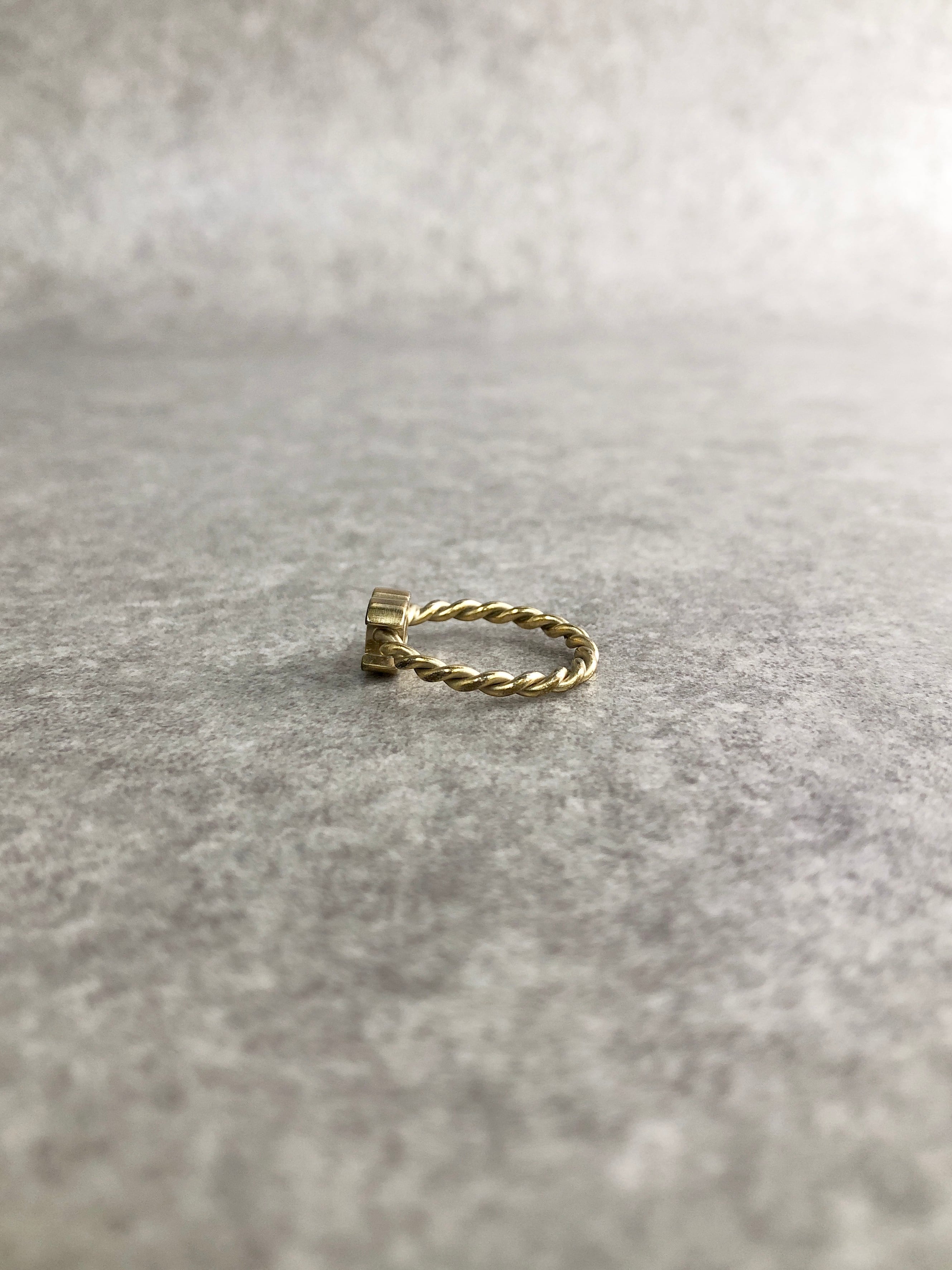 CHANEL シャネル リング ゴールド ココマーク ツイスト vintage