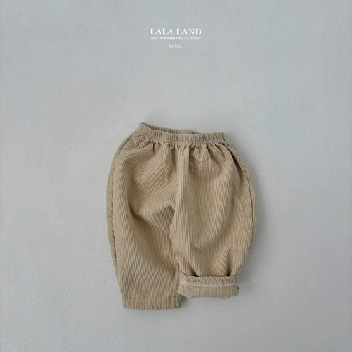 [即納18m]≪LALALAND≫ Brushed Golden Pants ivory (baby) 41