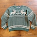 90s Lady's   old GAP cotton Nordic sweater