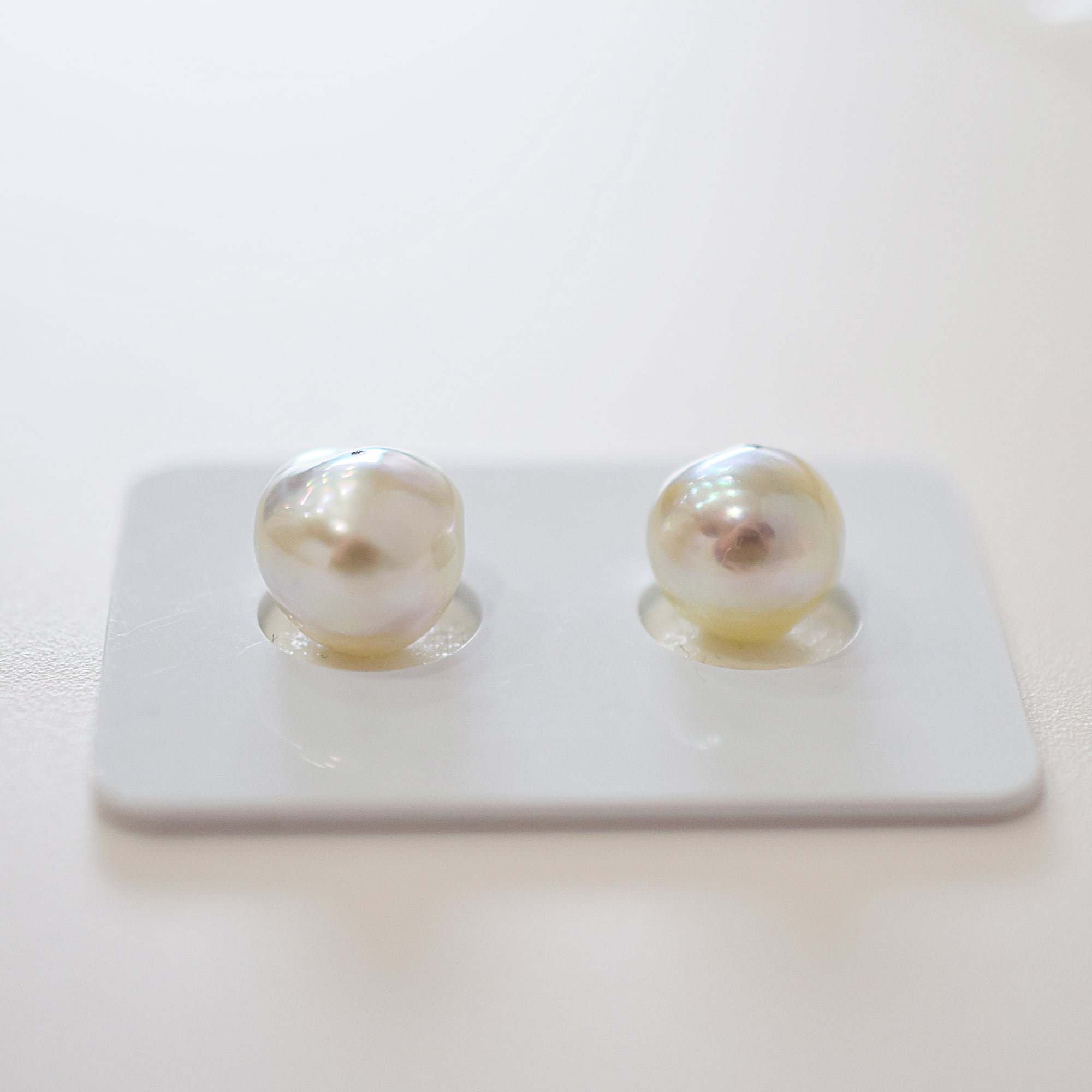 バロックパールピアス（イヤリング）お問い合わせ専用ページ pg132_2］10.5mm - 11mm 大珠 あこや真珠 ピアス イヤリング 無調色