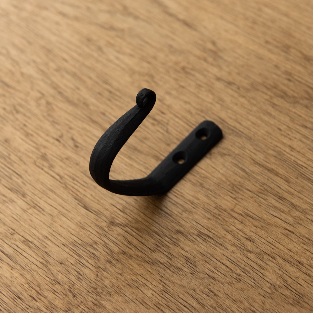 J型壁掛けフック 大 黒 | PASSAGE DUVE