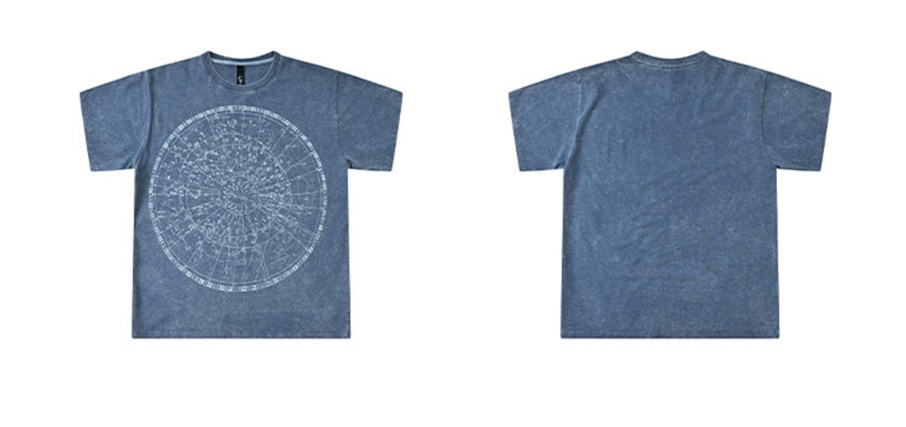 Ancient Constellations T-Shirt 2color【G1018】