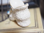ターコイズの薔薇と蕾 ポーセリンシューズ 画像11