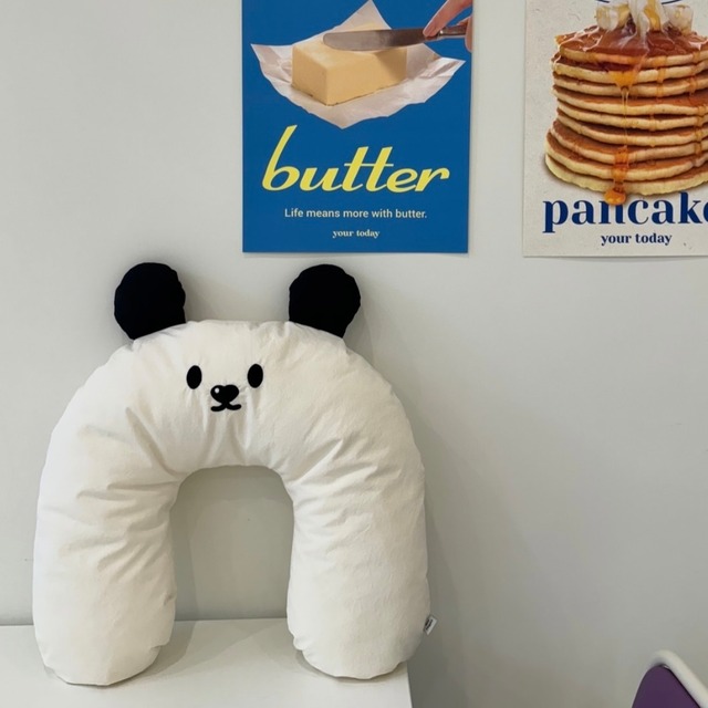 【予約】baby puppy pillow (cream)
