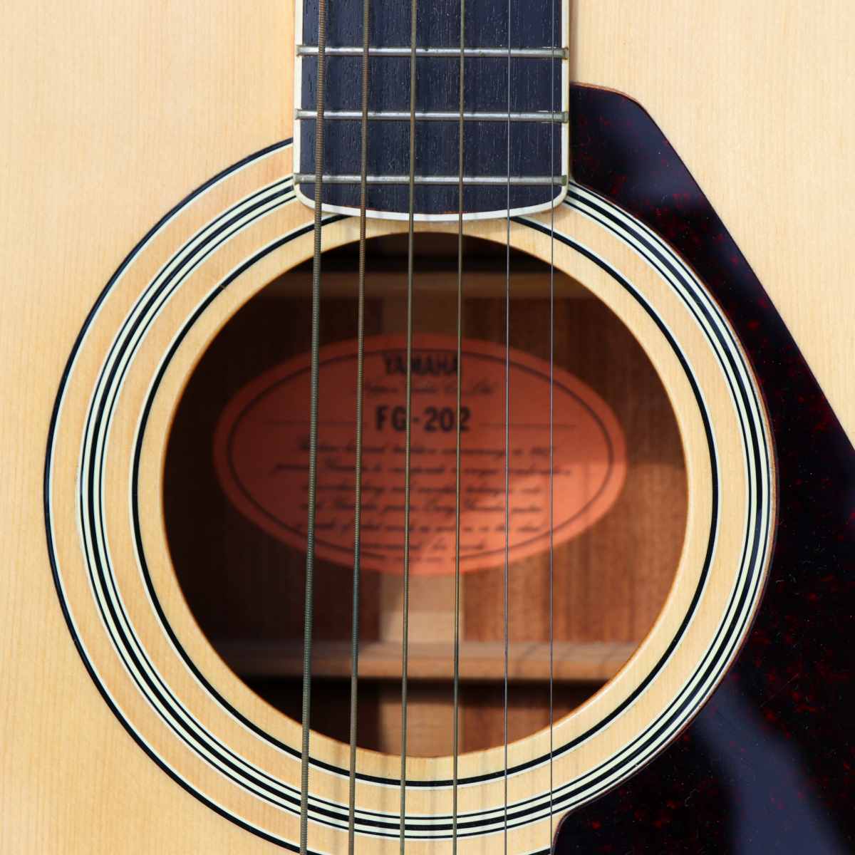 YAMAHA・ヤマハ・ヴィンテージ・アコースティックギター・FG202・No