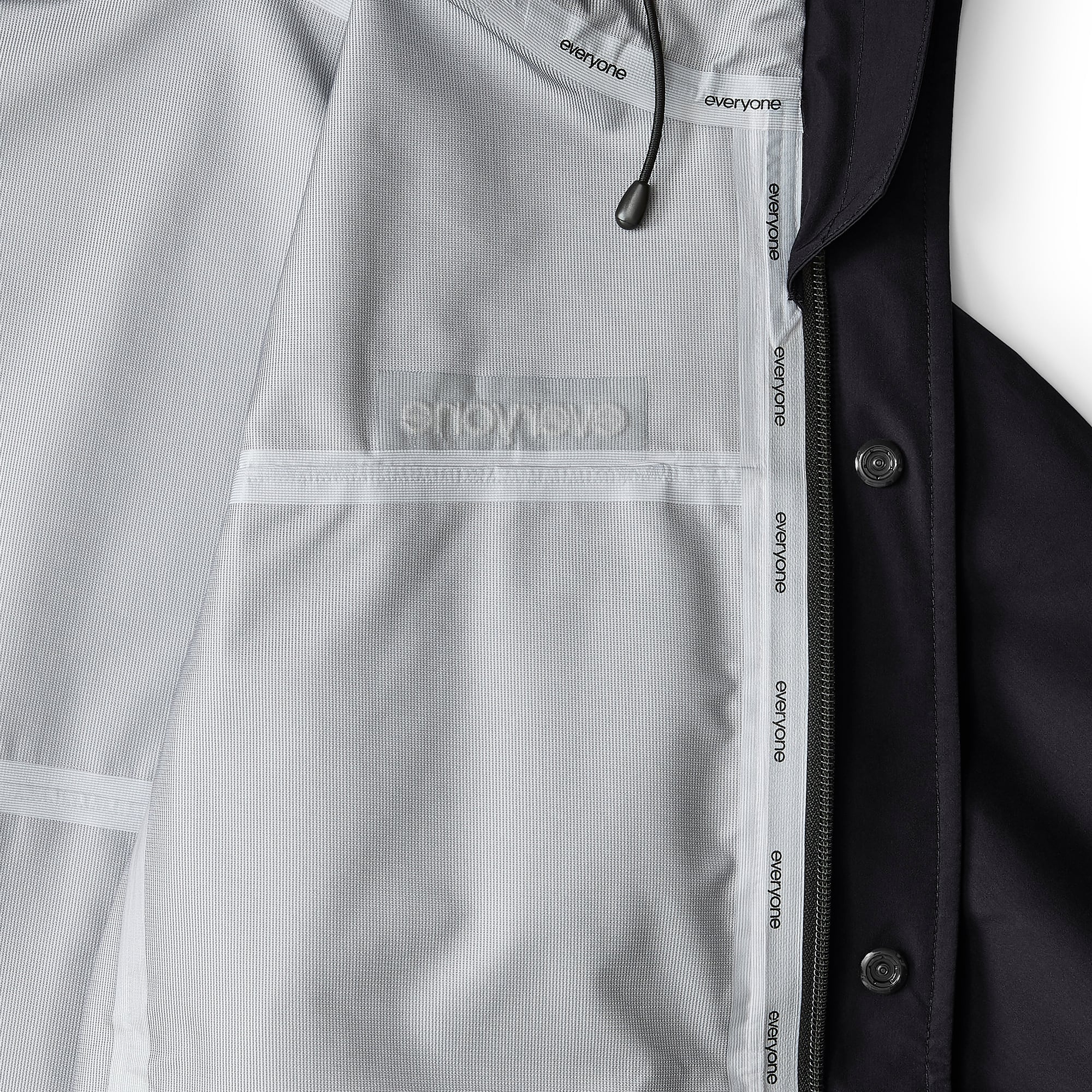 everyone 3layer shell jacket (BLACK) | everyone