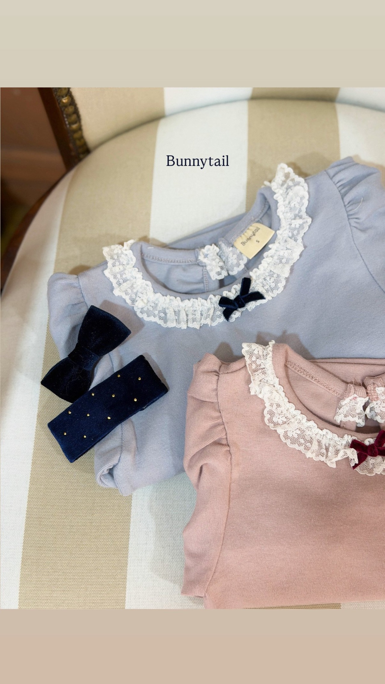 bunny tail［取寄］kirakira hairpin (2ea) 26winter