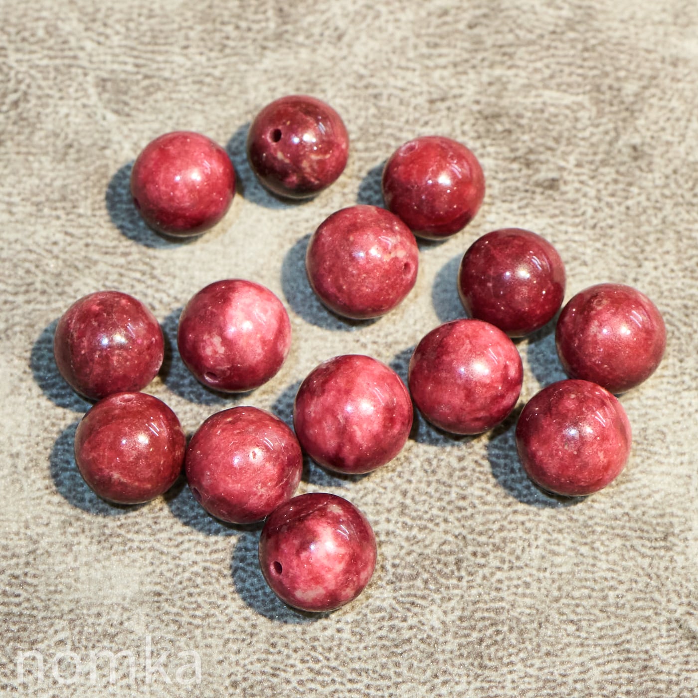 チューライト/桃簾石【10mm/ノルウェー産 】ビーズ/一粒売り
