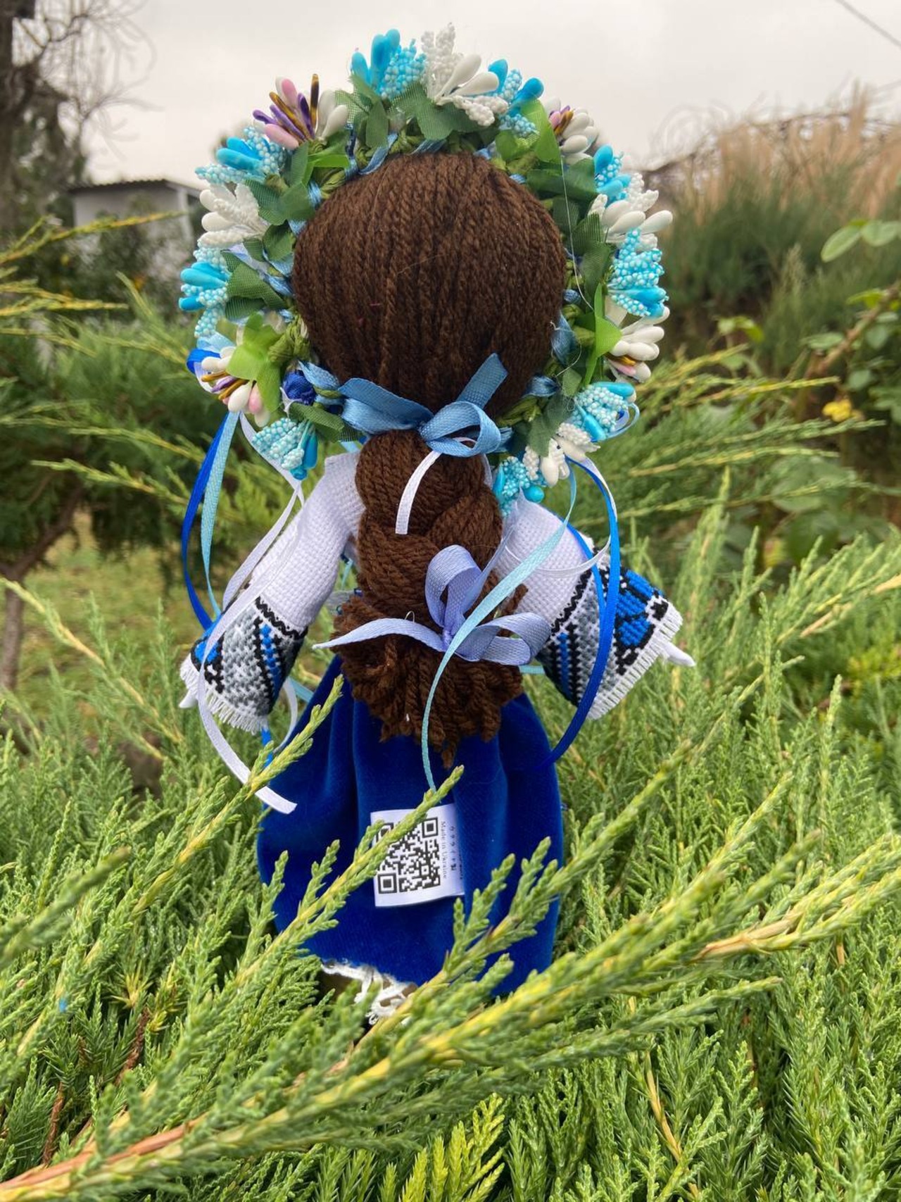 UA.Designer手作りモタンカ 25cm（ウクライナの御守り） - 5