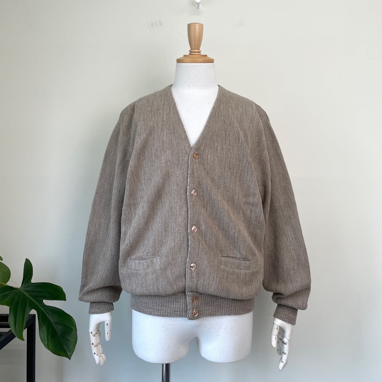 70s 80s USA製 Bullock & Jones アルパカ ニット カーディガン
