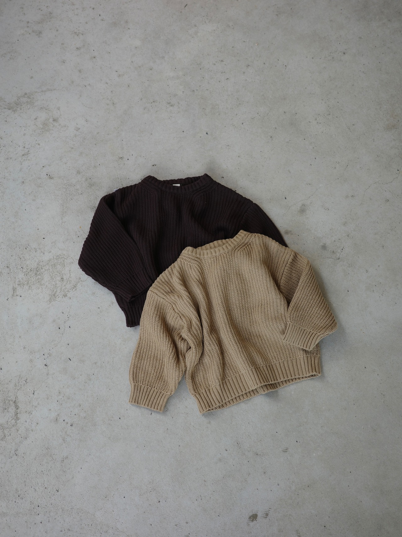 【即納】daily knit