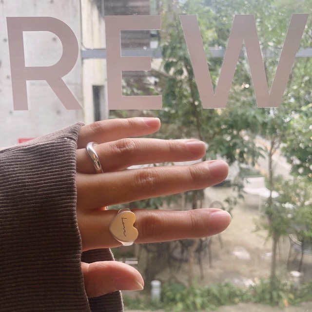 【予約販売】silver925 wave ring