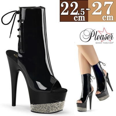 サイズ交換OK】Pleaser(プリーザー）正規保証品 厚底ブーツ ポール