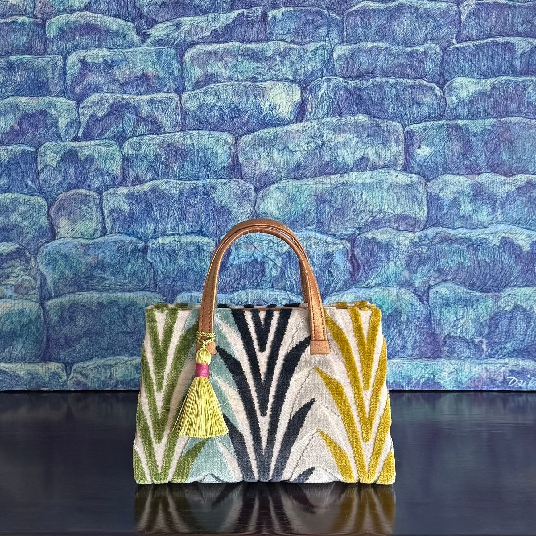 茶紗(ササ)/VELIKA イエローグリーン