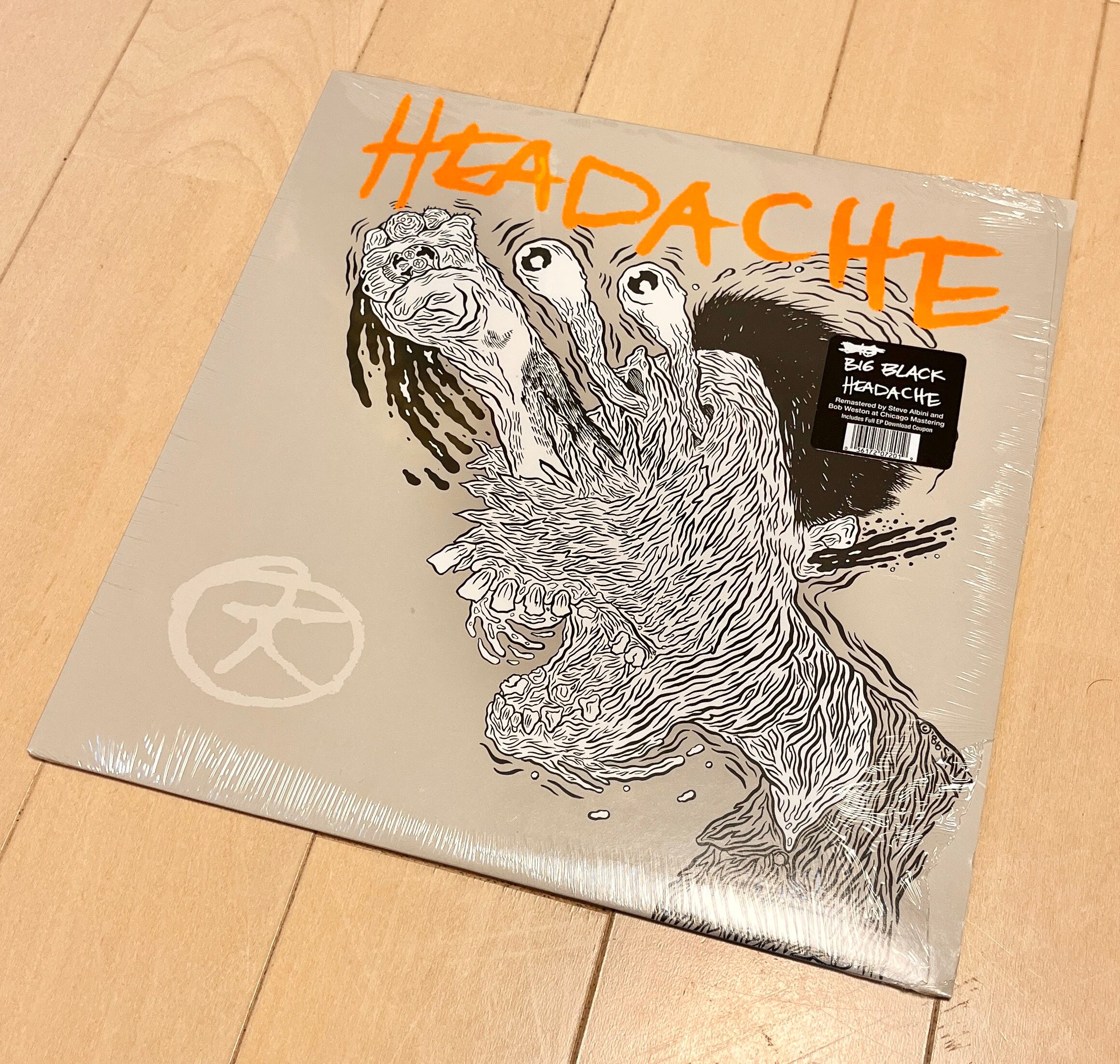 Big Black “Headache” 12” EP Vinyl + DL Code | buzzcat records