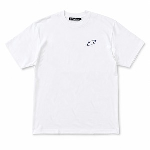 3D Oval Logo Tee / WHITE