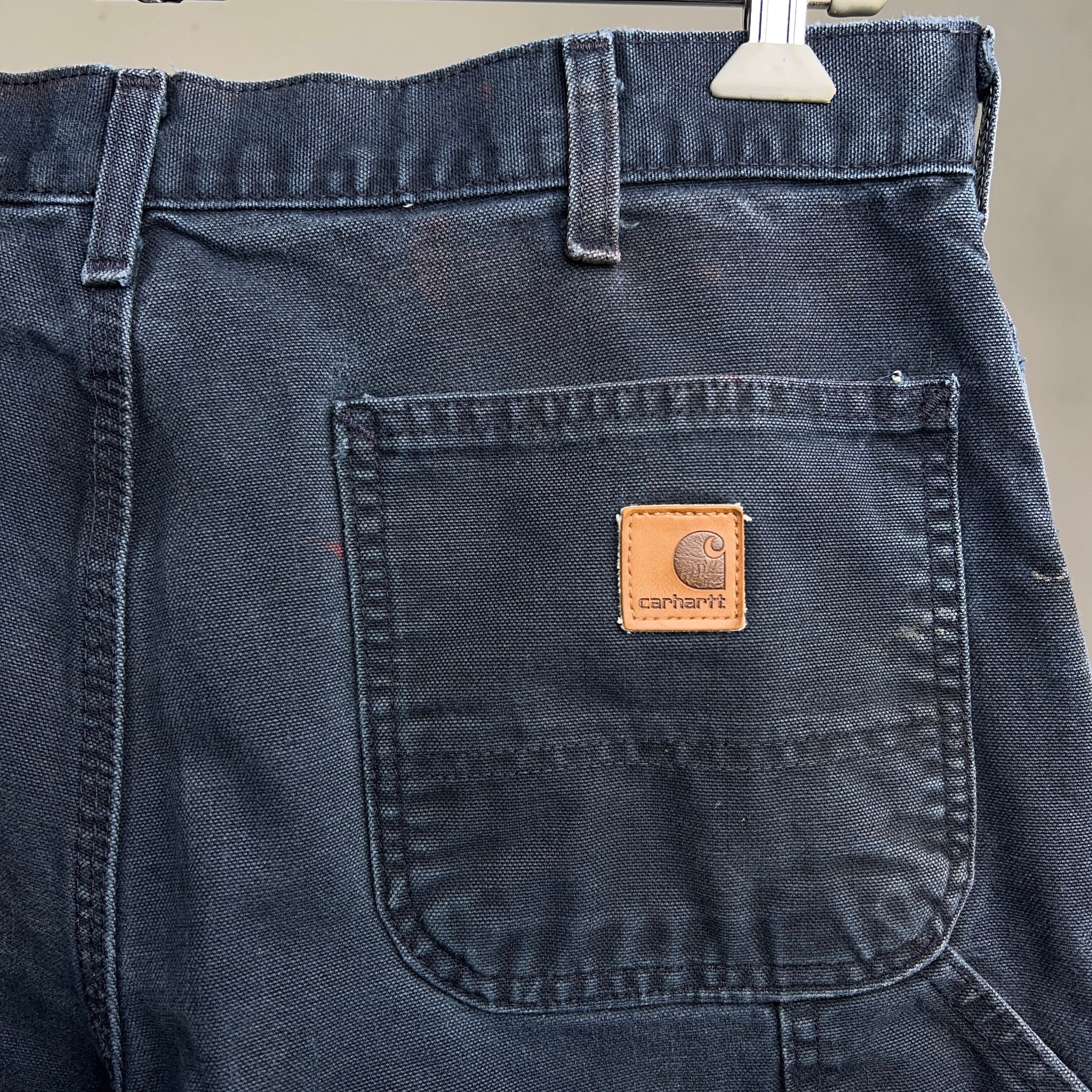 Carhartt B11 MDT ダック ペインターパンツ ネイビー 36 Carhartt Duck Painter Pants B11 MDT カーハート ダックペインター