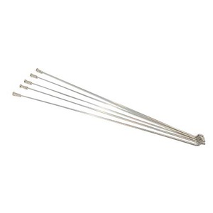 【新着特価】通しスポーク＃１３ ２７１ｍｍ ５本入 ＳＴ ステンレス ニップル付き