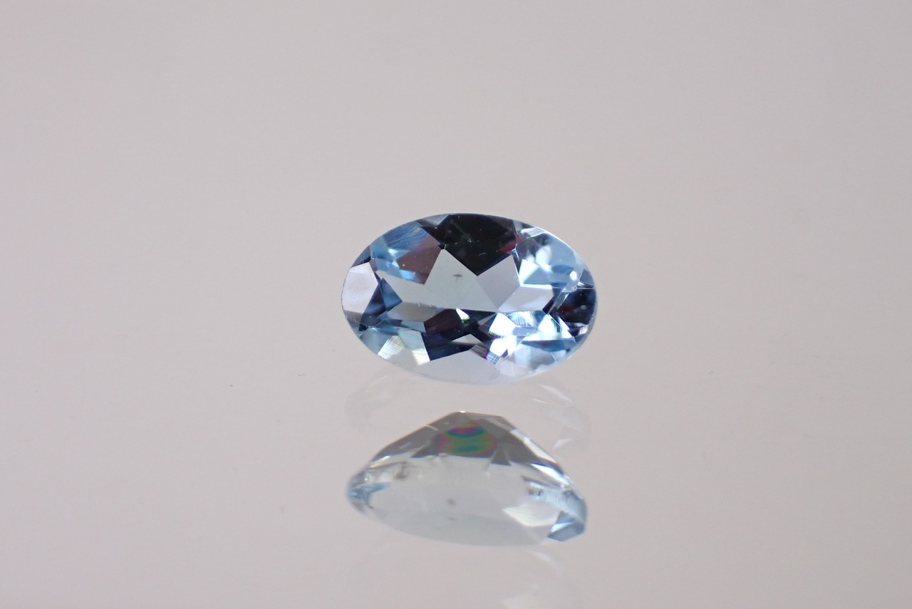 サンタマリアアクアマリン　0.46ct　 [D9-55]