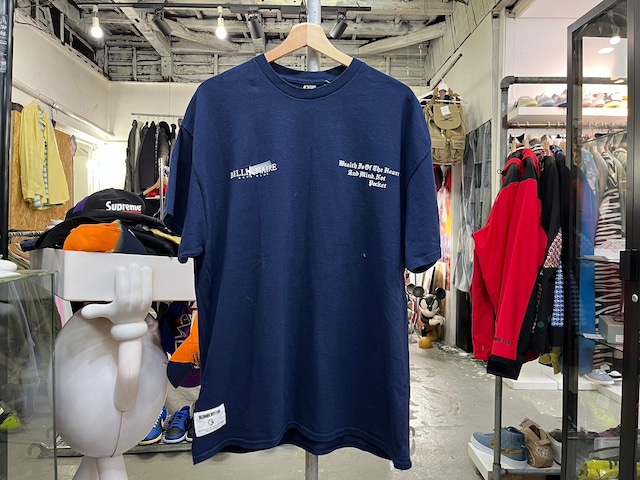 BILLIONAIRE BOYS CLUB WEALTH IS COTTON SS TEE NAVY XL 61318