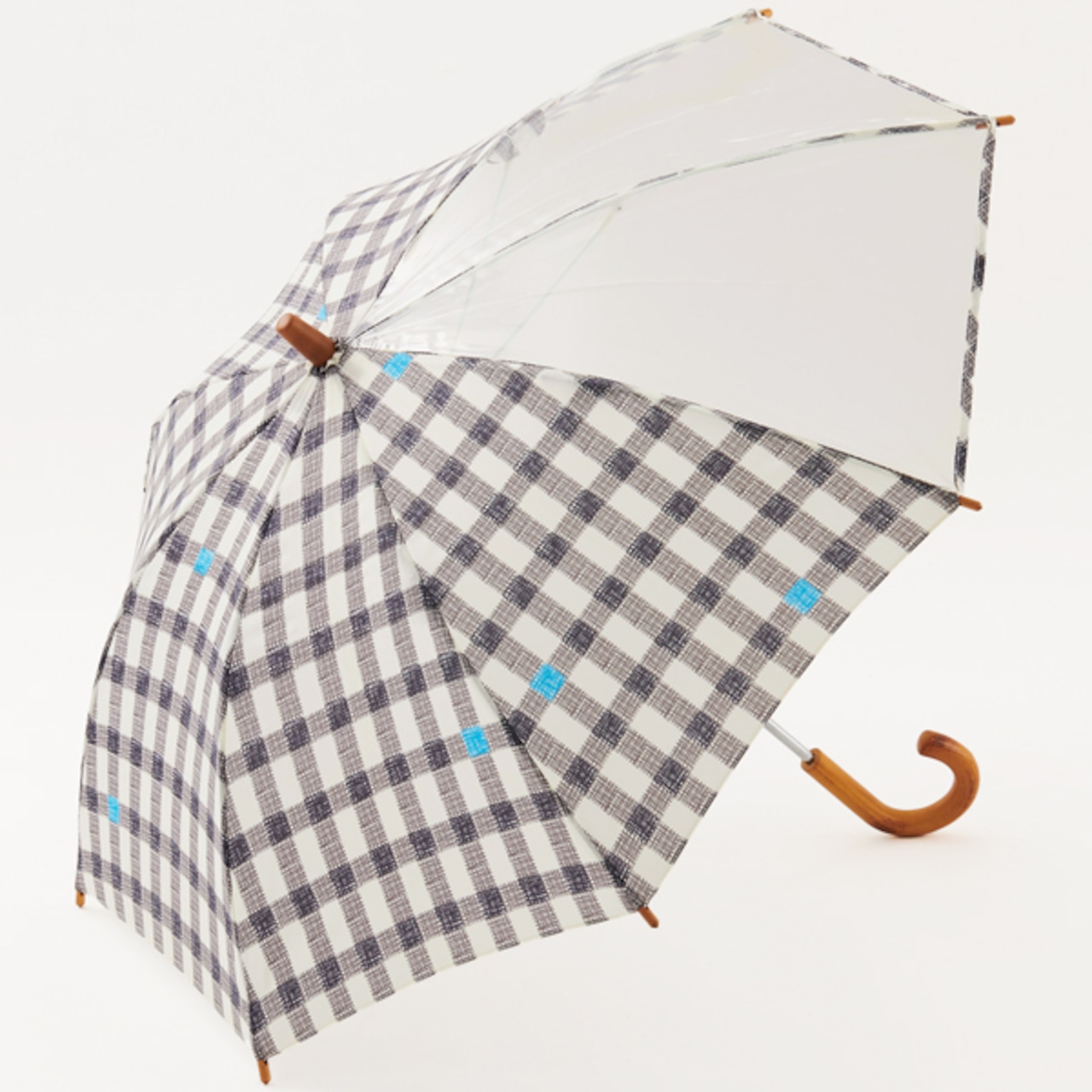 ［392 plusm］キッズ傘 45/50cm｜Gingham-S22