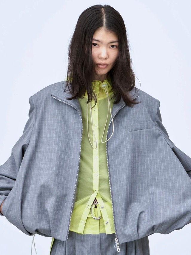 【26AW】THINGS THAT MATTER シングスザットマター / トップス / HOOD LAYERED BLOUSON  0586TM0642P