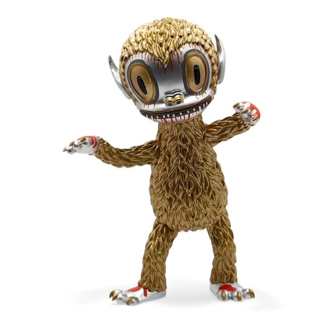 Metallic Gold Ahwroo by Gary Baseman