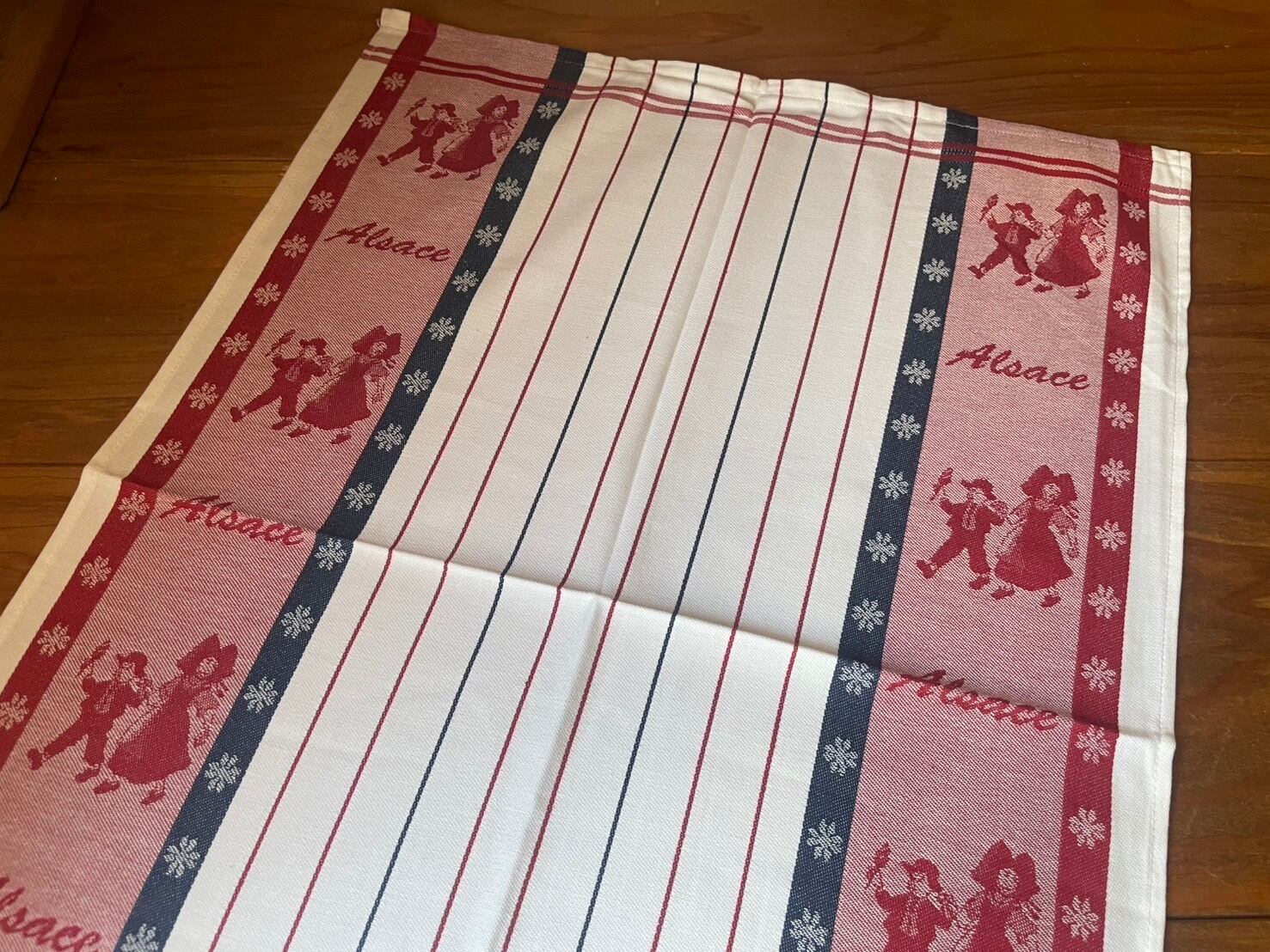 アルザス柄のキッチンクロス Winkler社 | PADDY'S