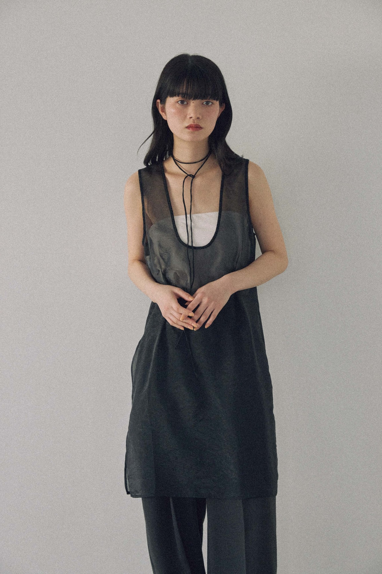 DU260510 Sheer Layered 2way One Piece【残り僅か】