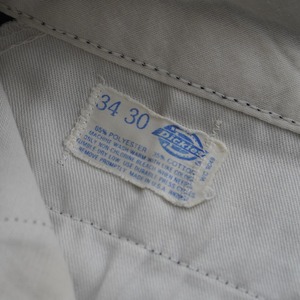 80s Dickies 874 work pants "made in USA" navy [W32L29相当] 古着 (状態考慮)