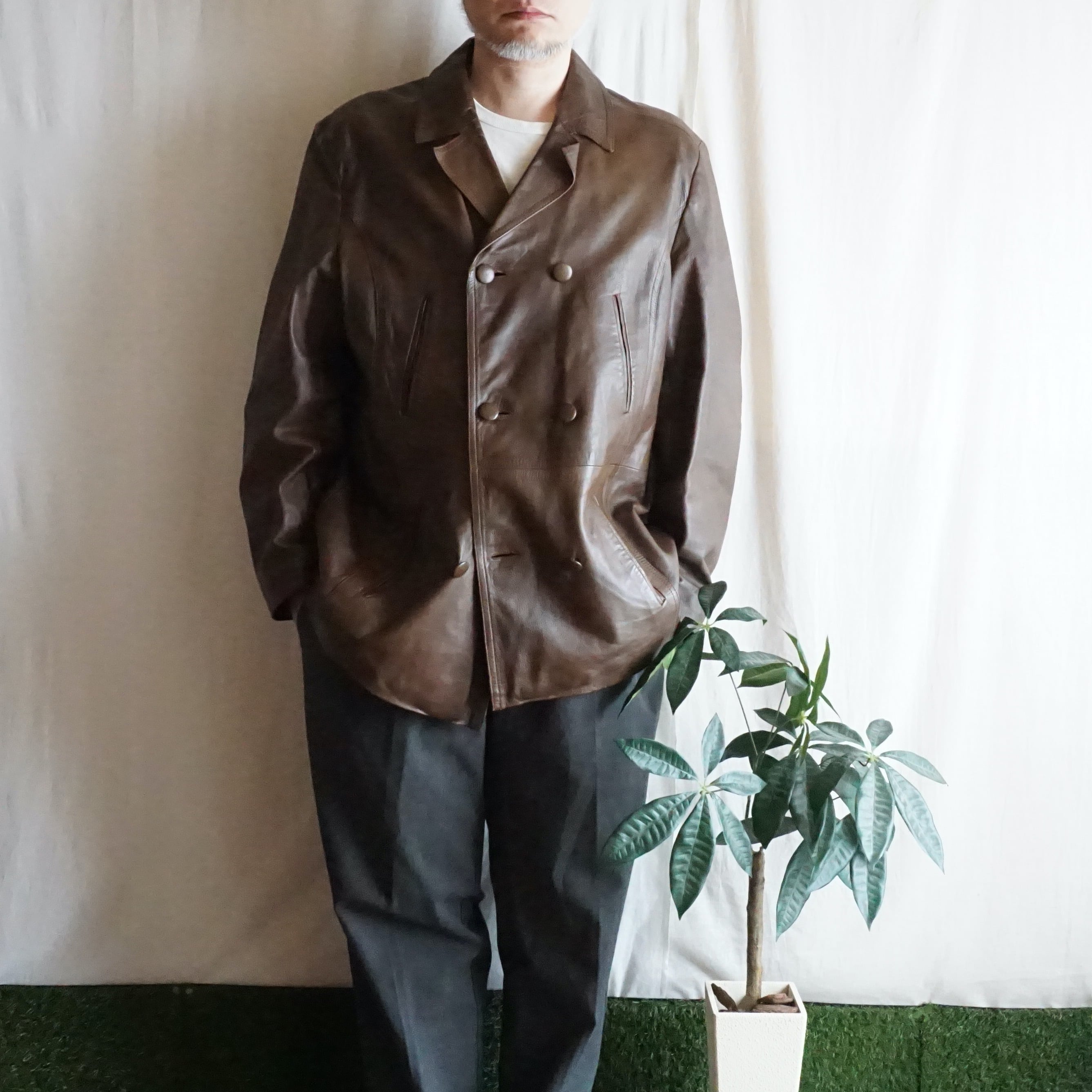 フィンランド レザージャケット 70's Finland [C2643] | 古着屋