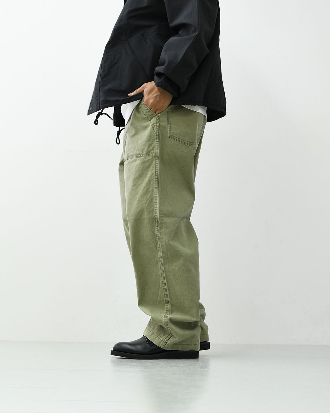 orslow [オアスロウ] SUMMER FATIGUE PANTS - GREEN -[01-5103-M16